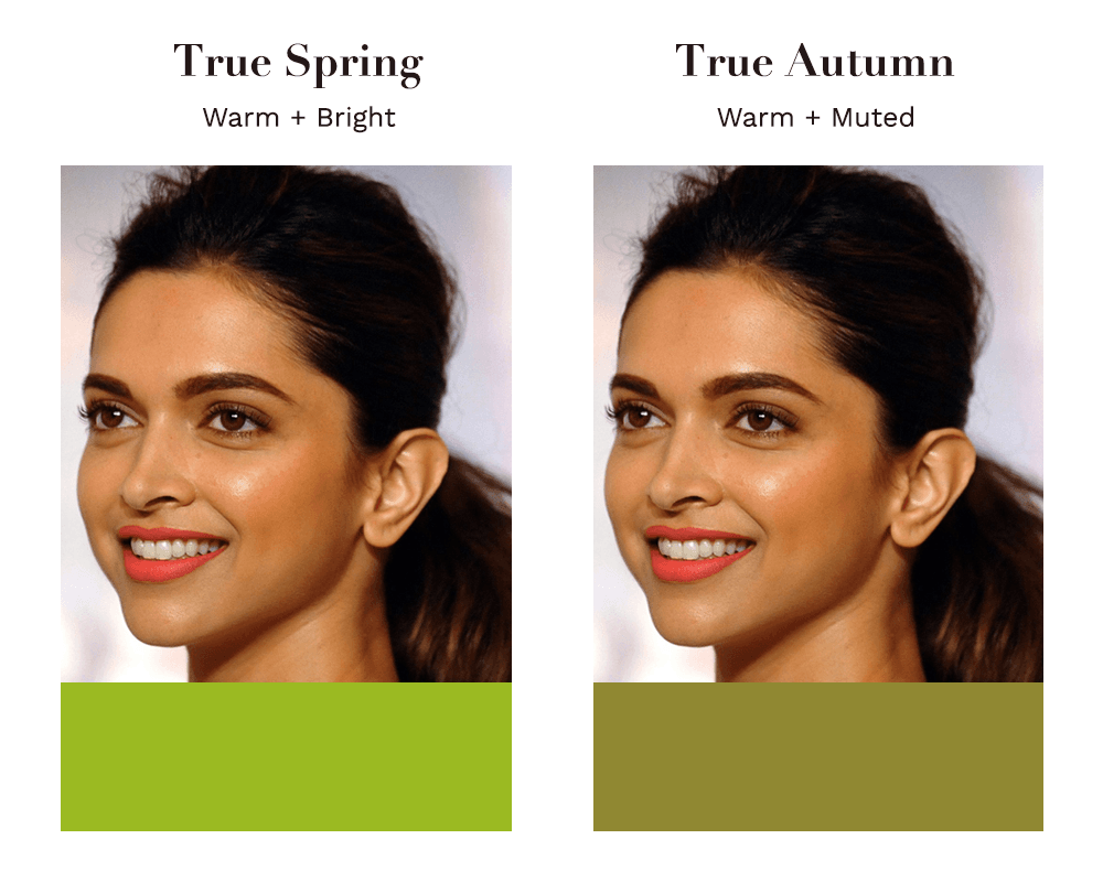 True Spring vs True Autumn What Is The Difference? the concept wardrobe
